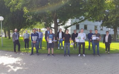 Auszubildende der Landwirtschaftlichen Berufsschule produzieren Imagefilme