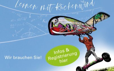 Kinder und Jugendliche brauchen Sie – Unterstützungskräfte für das Förderprogramm „Lernen mit Rückenwind“ gesucht!
