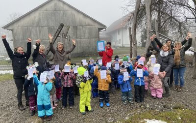 Rezertifizierung Bewegungskindergarten Spatzennest