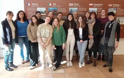 Erasmus Besuch aus Frankreich