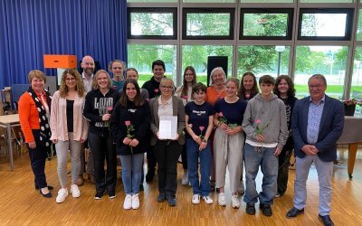 Freundeskreis ehrt Schulsanitätsdienst mit Sozialpreis