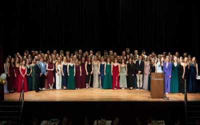 Abiball der Matthias-Erzberger-Schule in der Gigelberghalle