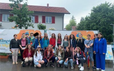 Berufsschüler erkunden Natur und Kultur  – Ein Ausflug zur Landesgartenschau Wangen