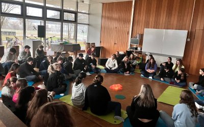 Meditation und Segen an der MES