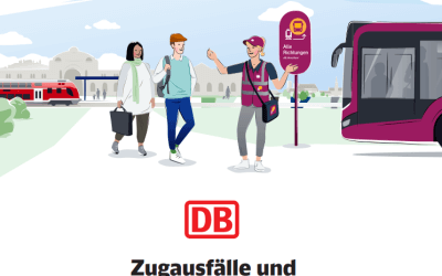 Zugausfälle und Ersatzverkehr mit Bussen