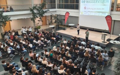 Wasser ist Leben: 900 Schülerinnen und Schüler beschäftigen sich mit der Zukunft unserer wichtigsten Ressource